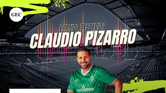 Claudio Pizarro's farewell: schedules and where to watch the former Peruvian striker's match