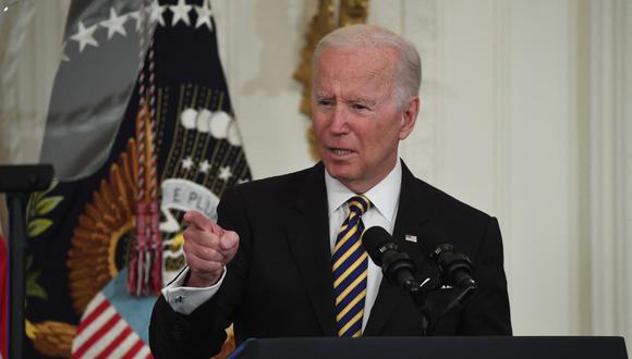 Joe Biden, presidente de Estados Unidos. (SAUL LOEB / AFP)