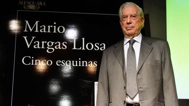 Mario Vargas Llosa: "Cinco esquinas" salió a la venta hoy