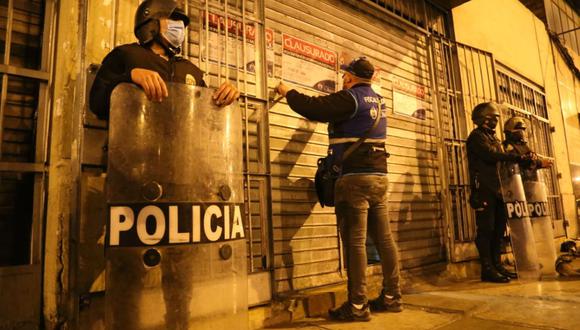 Las autoridades presumen que el restobar también funcionaba como prostíbulo clandestino. (Foto: Municipalidad de Lima)