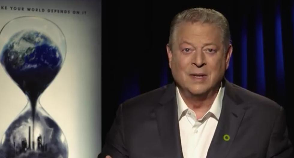 Al Gore, ex vicepresidente de Estado Unidos y reconocido ambientalista, envió un saludo invitando a los peruanos a ver su película. (Foto: Captura YouTube)