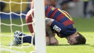 Lionel Messi se lesionó y estará dos meses sin jugar (VIDEO)