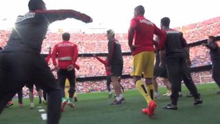 El video que no viste del Atlético tras ganar la Liga