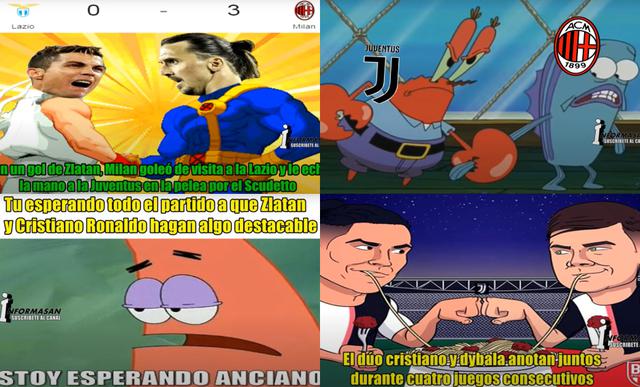 Memes en la previa del duelo entre Juventus y Milan en San Siro