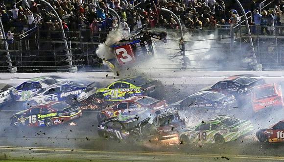 Nascar: Brutal choque en el Daytona International Speedway