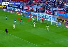 América vs. León: José Macías y la gran definición para el 1-0 que silenció el Estadio Azteca | VIDEO