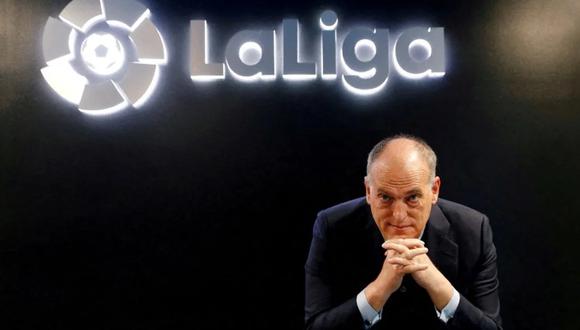 Javier Tebas es el actual presidente de LaLiga Santander. (Foto: Reuters)