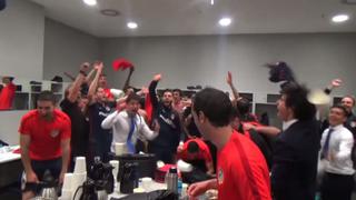 Atlético Madrid: la intimidad de los festejos en Allianz Arena
