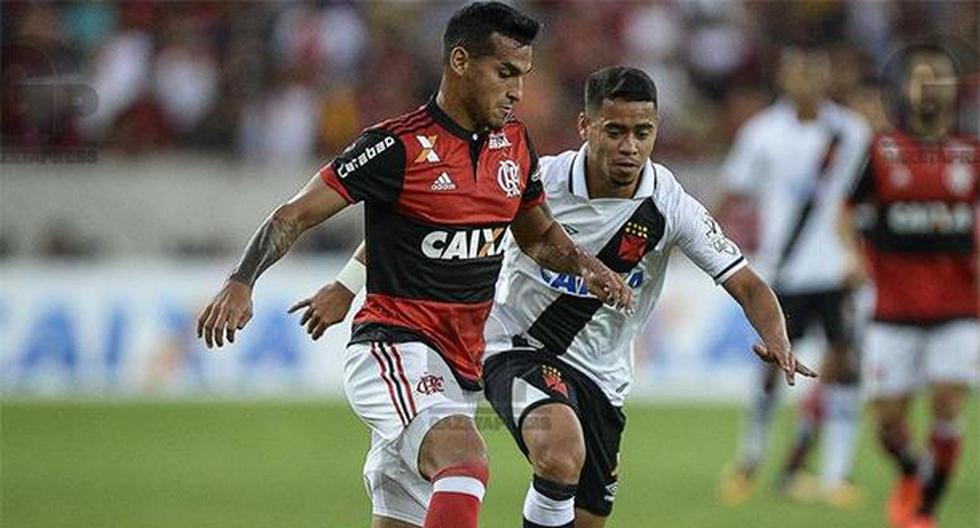 Flamengo vs Vasco da Gama se enfrentan este sábado 28 de octubre a las 4:00 pm (Horario peruano - 6:00 pm Brasil - 9:00 pm GMT), con Miguel Trauco por fecha 31 del Brasileirao. (Foto: Gazeta Press)