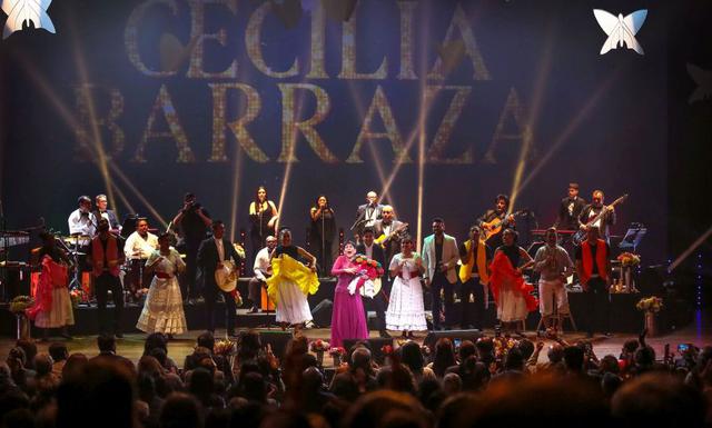 Cecilia Barraza ofreció un inolvidable concierto de despedida en el Gran Teatro Nacional. (Foto: Difusión)
