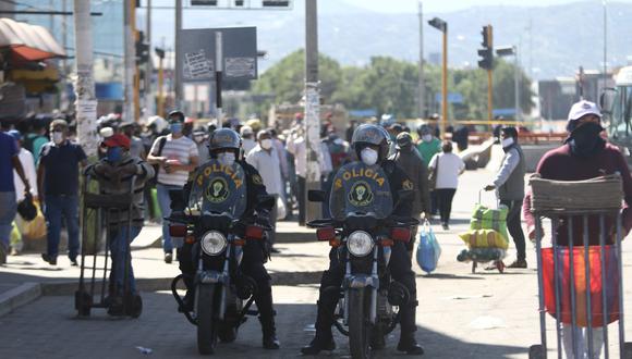 Arequipa. Alrededor de 500 policías considerados como vulnerables al COVID-19 cumplen aislamiento domiciliario. (GEC)