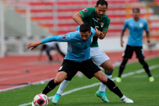 Uruguay visitó a Bolivia por las Eliminatorias | Foto: EFE.