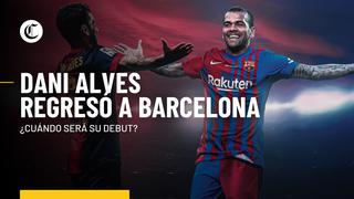Dani Alves y su sorpresivo regreso al Barcelona de Xavi