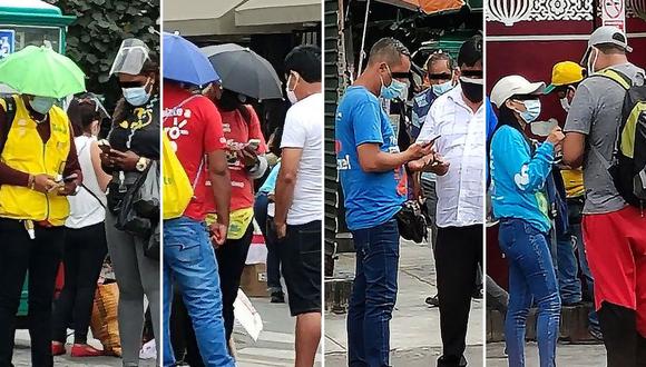 Osiptel se encargó de identificar algunos peligros del comercio ambulatorio de chips prepago. (Foto: Osiptel)