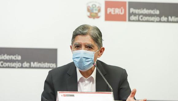 Avelino Guillén cuestionó los cambios dentro de la Diviac en la PNP | Foto: Ministerio del Interior