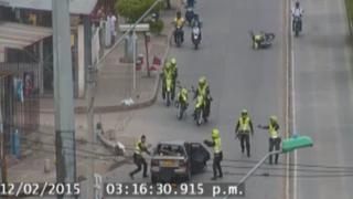 Colombia: espectacular balacera a pleno día en Cali [VIDEO]