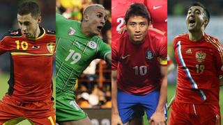 El grupo de la suerte en Brasil 2014: Bélgica, Argelia, Corea y Rusia