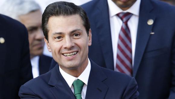 Enrique Peña Nieto celebra que México, Estados Unidos y Canadá sean sede de Mundial 2026. (Foto: AP)