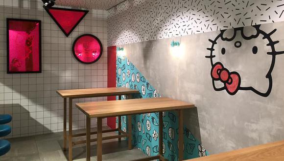 Hello Kitty llegó a Australia y abrió su nueva cafetería