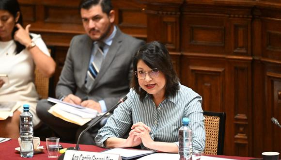 Ana Cecilia Gervasi fue citada por comisión del Congreso. (Foto: GEC)