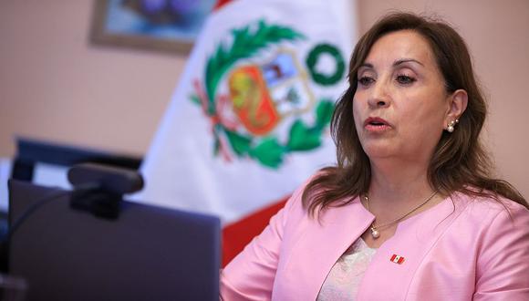 La presidenta Dina Boluarte aseguró que se está superando el golpe de Estado de Pedro Castillo. (Foto: Presidencia)