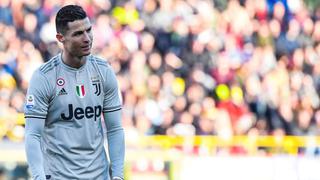 Cristiano Ronaldo, el "peor" de la Juventus en la fecha pasada de Serie A