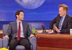 Ant-Man: Paul Rudd engaña a Conan O'Brien con falso video de la película