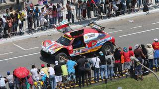 FOTOS: la partida simbólica del Dakar vista desde arriba con el fabuloso marco de la Costa Verde