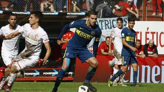 Boca Juniors empató 3-3 ante Huracán por Superliga argentina