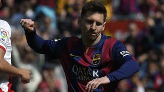 Barcelona goleó al Rayo con triplete de Messi y es nuevo líder