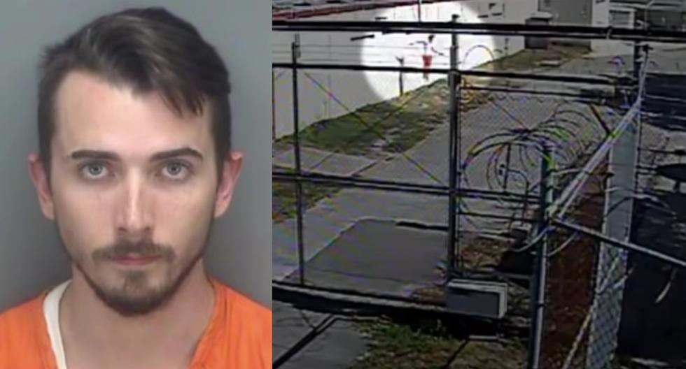 The frustrated escape of Cody Jondreau from Prison, accused of killing his nine-week-old baby