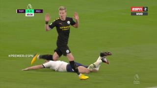 Manchester City vs. Tottenham: Zinchenko expulsado por cortar un avance de los ‘Spurs’ | VIDEO