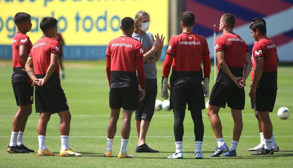 Ricardo Gareca lideró el inicio del segundo microciclo de la selección peruana. (Foto: @SeleccionPeru)