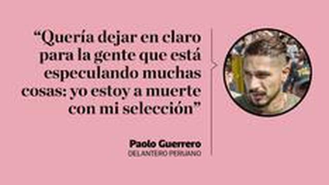 Paolo Guerrero y las frases que dejó en su arribo a Lima | FOTOS