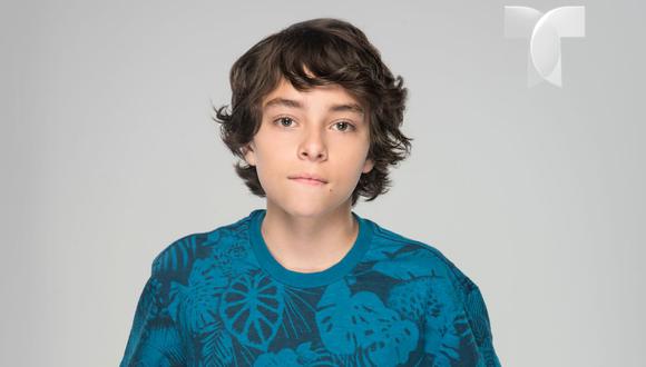 Esteban Díaz tenía 14 años cuando fue convocado para ser parte del elenco de la telenovela "Sin senos sí hay paraíso" (Foto: Telemundo)