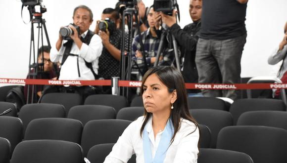 La abogada Giulliana Loza aseguró durante las audiencias que no hay la convicción de que Keiko Fujimori habría cometido el delito de lavado de activos. (Foto: Poder Judicial)
