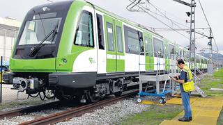 Metro de Lima: a fines de año dos trenes más operarán en la Línea 1