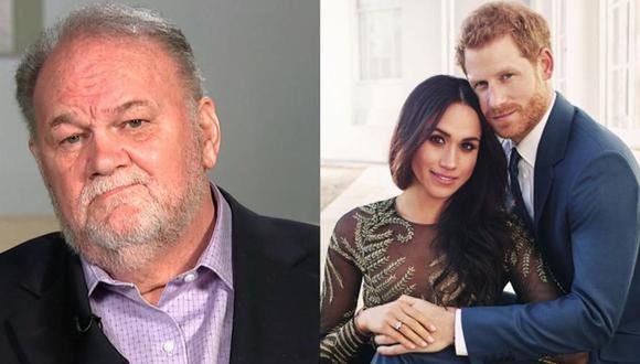 Thomas Markle Markle dice que no tiene contacto con su hija Meghan desde que en mayo de 2018 esta se casó con el príncipe Harry. (Fotos: Reuters / AFP).
