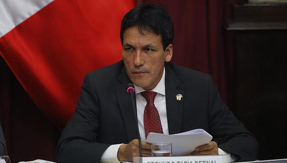 El presidente de la Comisión de Ética, Segundo Tapia, negó que recomendación de suspender 120 días a Carlos Bruce sea una persecución política. (Foto: El Comercio)