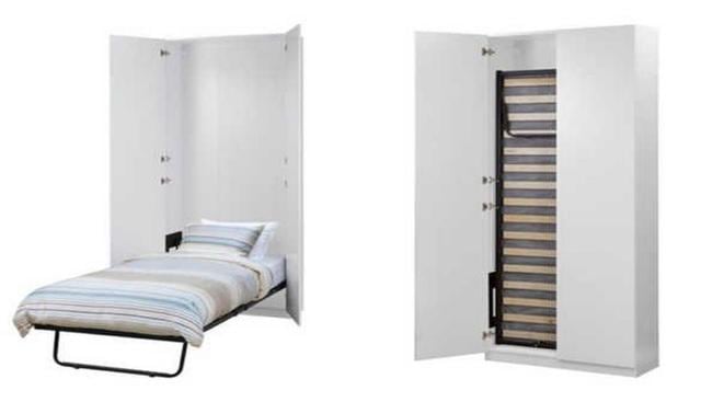 Los diseños para las camas plegables han cambiado en relación al pasado. En la actualidad, estas cuentan con diseños modernos y elegantes que pueden ser utilizados en cualquier ambiente. (Foto: Ikea)