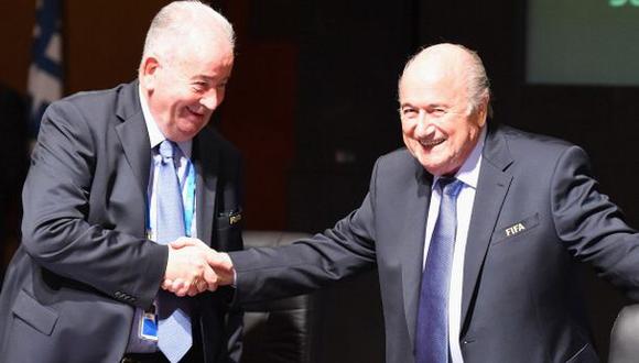 Joseph Blatter lamentó la muerte de su amigo Julio Grondona