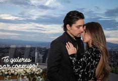 Alex, hijo de Alejandro Fernández, muestra cómo se comprometió con su novia Alexia | VIDEO