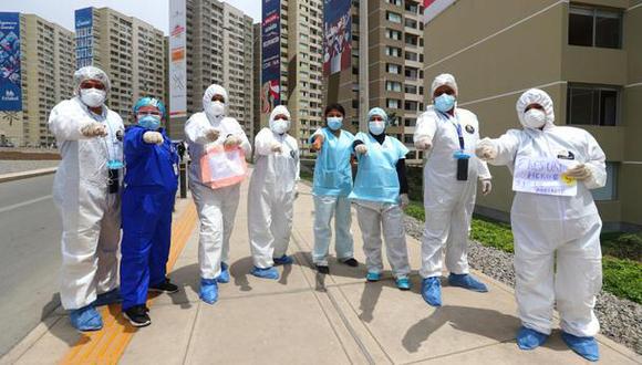 La cantidad de pacientes recuperados aumentó este sábado 9 de enero. (Foto: Hugo Curotto/GEC)