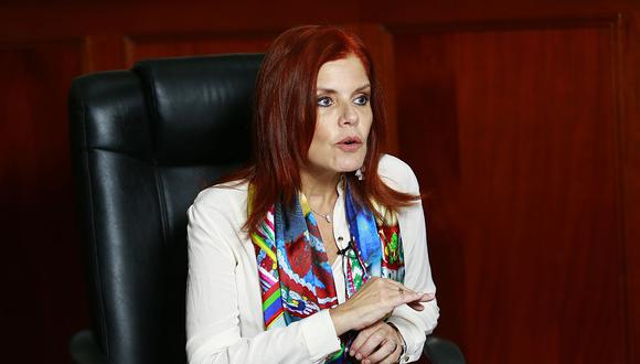 La vicepresidente Mercedes Araoz descartó que haya una persecución política desde el Gobierno contra Alan García. (Foto: USI)