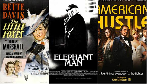 "La loba", "El hombre elefante" y "Escándalo americano" son algunas de las cintas que pasaron sin gloria por los Oscar (Foto: Difusión)