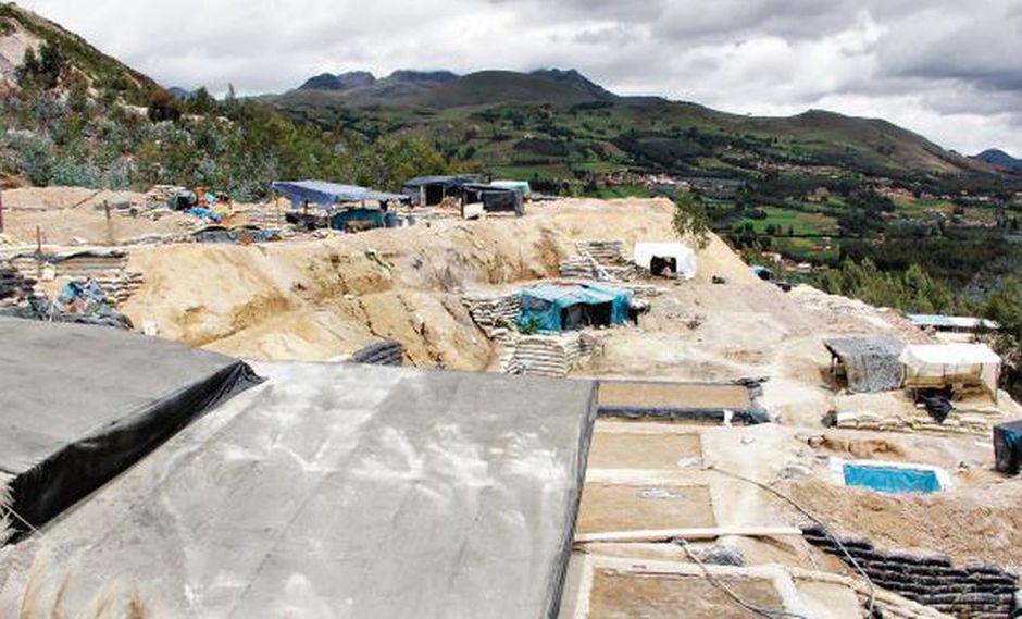 El cerro El Toro, en Huamachuco, es el lugar de mayor extracción ilegal de minerales en La Libertad (Foto: Johnny Aurazo)