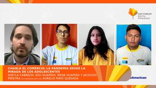 Corresponsales Escolares de El Comercio comparten sus ideas sobre la pandemia en el Hay Festival Arequipa