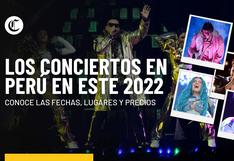 Conciertos en Perú 2022: conoce las fechas para ver a Maluma, Bad Bunny, Harry Styles y otros shows que se realizarán en Lima