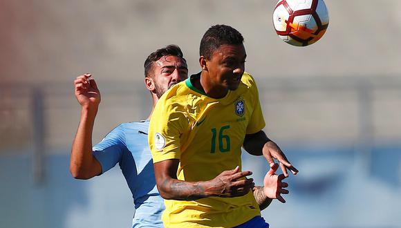 Uruguay venció 3-2 a Brasil y lo dejó al borde del abismo en el hexagonal final del Sudamericano Sub 20. | Foto: EFE