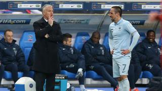 Deschamps no descarta regreso de Ribéry a Francia para Eurocopa